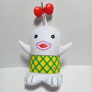 미사용 반다이 1985 오바케의 Q타로 P코 공기인형 37cm 방울 포함