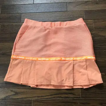 뉴발란스 골프 스커트 사이즈 0 오렌지