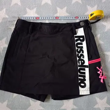 Russeluno 러셀노 골프 큐롯 스커트 숏팬츠 블랙