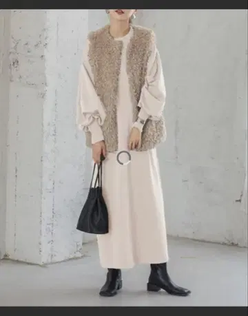 새상품급! 멜리 푸들 퍼 베스트