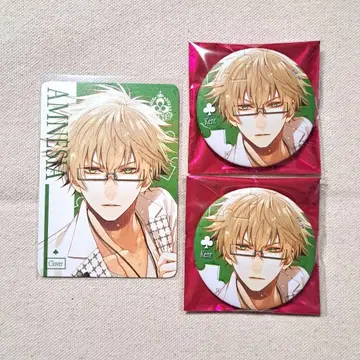 아무네시아 발렌타인 파르카 캔뱃지 켄트 3종 세트