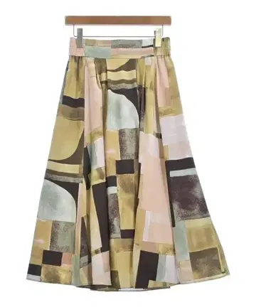 UNTITLED 롱 맥시 길이 스커트 여성용