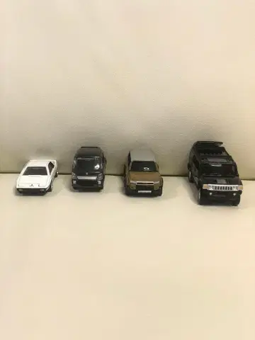 미니카 세트 ( 로터스 에스프리, 트랙, SUV, 험멜 )