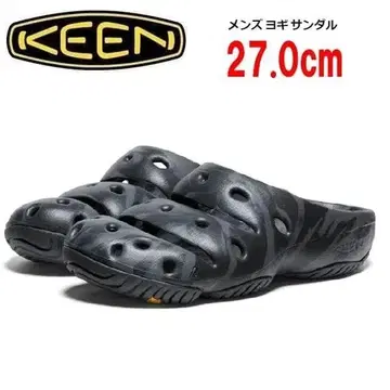 KEEN 킨 요기 샌들 블랙마블 27.0cm