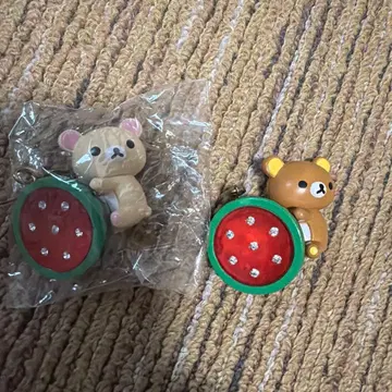 레트로 리락쿠마 코리락쿠마 수박 스트랩