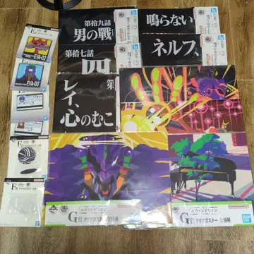 에반게리온 제일복권 클리어 파일 클리어 포스터 러버 코스터