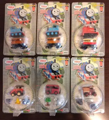 레어 당시 물건 치비코 초로Q 기관차 토마스 전 6종 세트