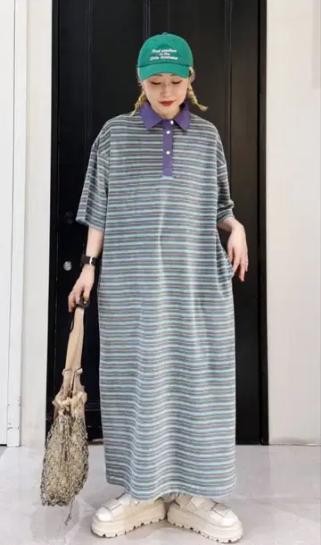 니코앤드 MODE NORMCORE 파일 라거 맥시 롱 원피스