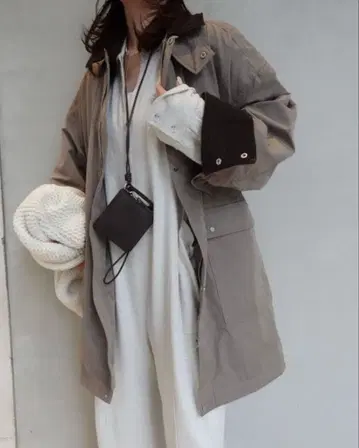 ETRETOKYO 콤비 넥 워크 블루종