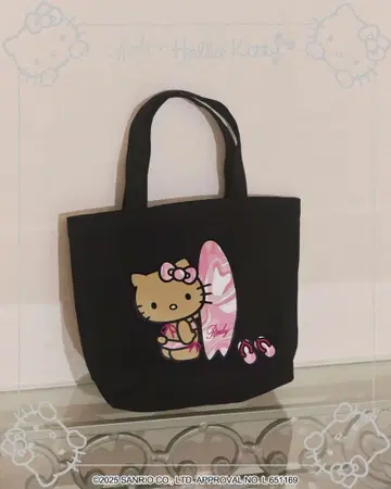 rady 일광화상 Hello Kitty mini 토트 블랙