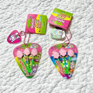 롯데 딸기 쌓기 미니어처 키링 다이토 한정판 2세트