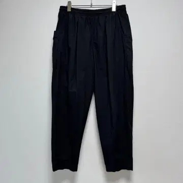 jackman 잭맨 코튼 린넨 앰프 스팬츠 블랙 L