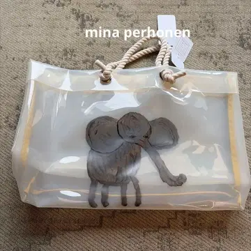 미사용 새상품! 미나 페르호넨 mina perhonen 비닐 백