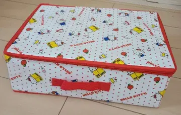 헬로키티 수납 박스 레트로