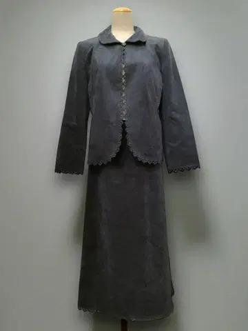 Leilian 레리안 엑세 컷워크 스커트 수트 셋업