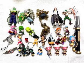 원피스 드래곤볼 도라에몽 페코짱 피규어 모음 정크