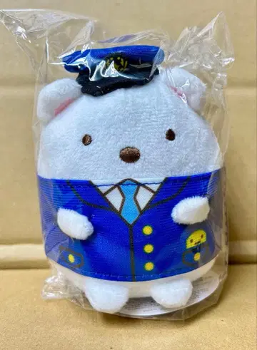 경찰 한정판 스밋코 봉제 인형 경관 시로쿠마 (할인 불가)