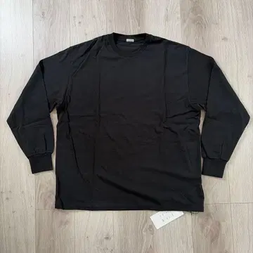 택 포함 아프레쎄 코튼 캐시미어 L/S tee