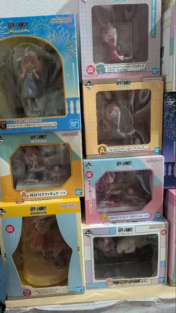 스파이 패밀리 1번 복권 아냐 피규어 묶음 판매