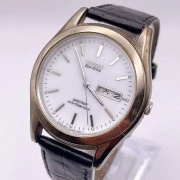 작동 CITIZEN 정크 남성용 손목시계 에코드라이브 데이데이트