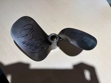 보트 레이스 모리야 미호 & 토도 리카 사인 프로펠러