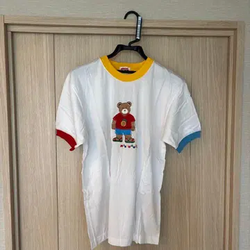 [ 미사용 새상품 ] Miki House 곰 자수 T셔츠 반팔 M