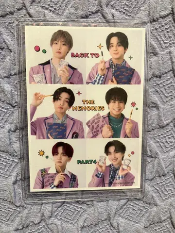 FANTASTICS BTTM4 회장 한정판 브로마이드