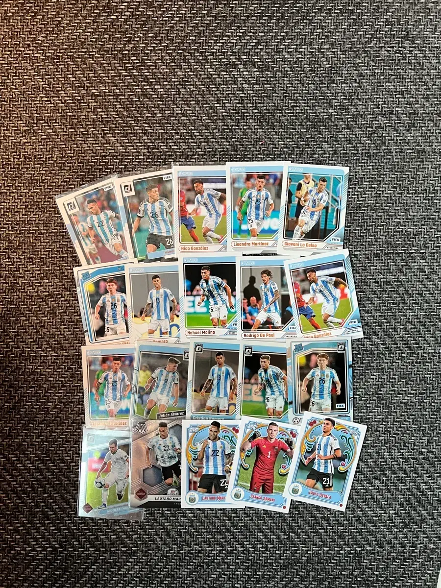 아르헨티나 축구 카드 Donruss Topps