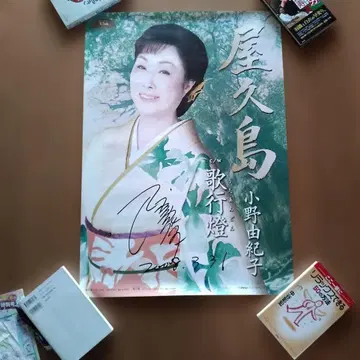 야쿠시마 오노 유키코 45주년 기념 포스터