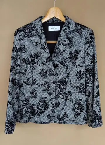 PINORE 꽃무늬 테일러드 자켓