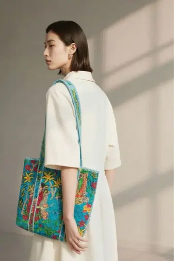 퀼팅 프리다 카로 인기 BIG 토트