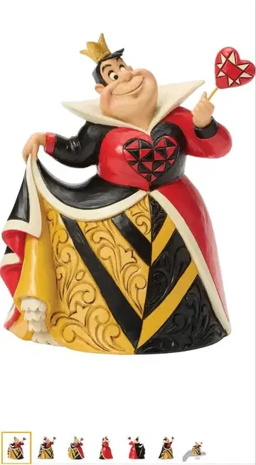 Disney Traditional 이상한 나라의 앨리스 하트 여왕 피규어