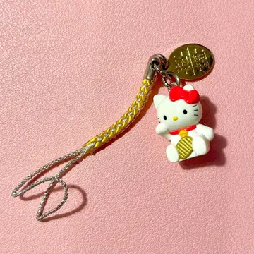 마네키네코 복권 키티 족자 스트랩 산리오