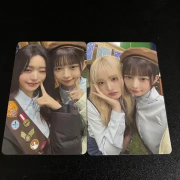 IVE 레이 SCOUT 서울콘 2장 케미 랜트 트레이딩 카드
