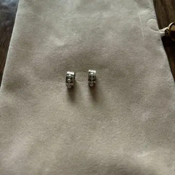 스텔라 할리우드 시라하마 아란 펄 귀걸이 실버