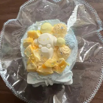 키키 스퀴시 강아지 리본홀 스퀴즈