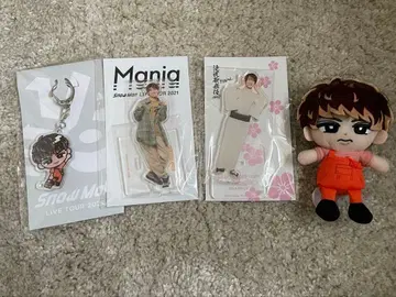 SnowMan 무카이 코지 아크릴 스탠드 아크릴 키링 봉제 인형 키링