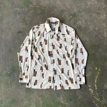 career club usa제 70s 긴팔 셔츠 폴리