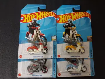 미개봉 새상품 [ 핫휠 혼다 슈퍼 커브 4종 컬러 ] SUPER CUB