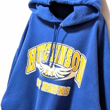 저지스 해친슨 솔트호크스 후드 맨투맨 블루 파랑 구제 의류