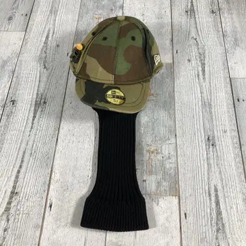 New Era 카모 패턴 골프헤드커버 드라이버용