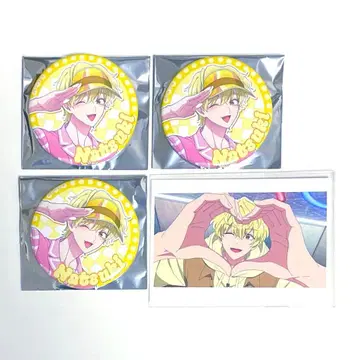 이시바시 나츠키 타몬군 이마 돗치!? AMOCAFE 아모카페 캔뱃지 특전