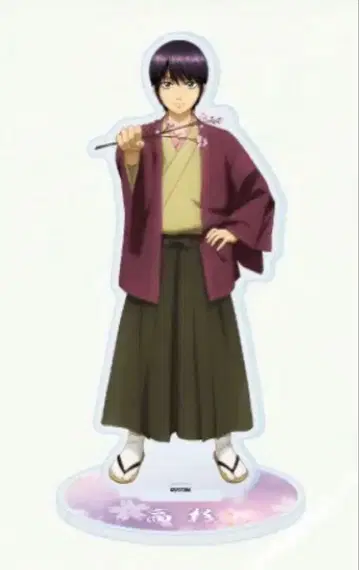 베이스야드 도쿄 하라주쿠 사선 아크릴 스탠드 은혼 타카스기