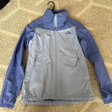 THE NORTH FACE 라이트 블루 풀 지퍼 자켓 XS/TP