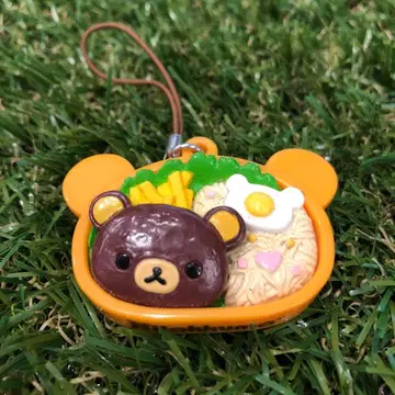 SAN-X 헤이세이 레트로 리락쿠마 도시락 스트랩