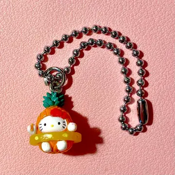 지역 한정 키티 오키나와 파인애플 스트랩 참