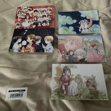 학원 앨리스 엽서 세트 5매 세트 히구치 타치바나 25주년 굿즈