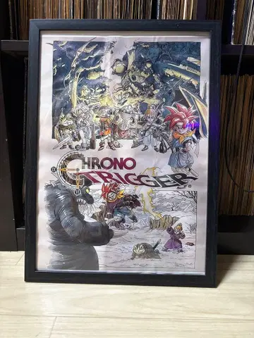 CHRONO TRIGGER 캔버스 포스터 크로노 트리거 A3