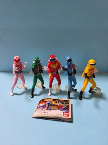가샤폰 HG 비밀전대 고레인저 5체 세트 초판