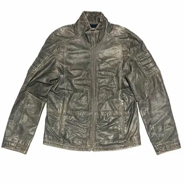 BLACK RIVET 싱글 라이더 자켓 가죽 자켓